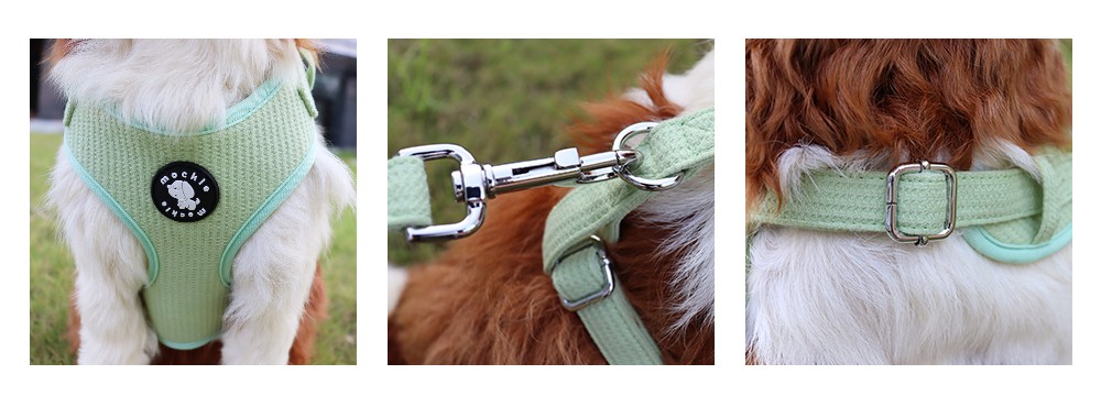 Adjustable Dog Harness Set Comfortable Pet Dog Vest