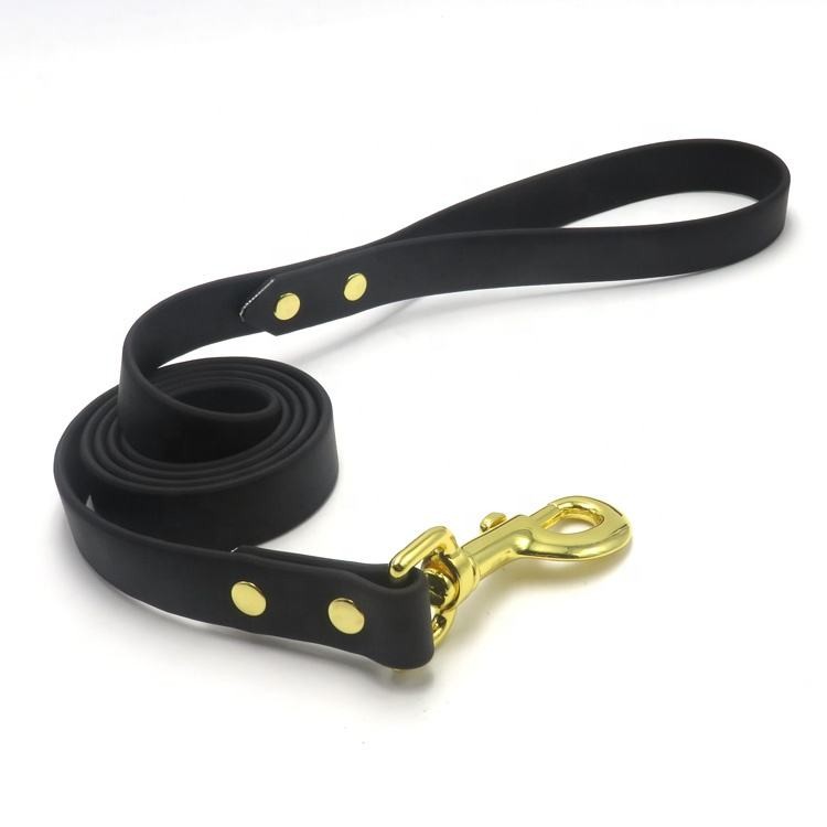 serviceable puppy dog leash PVC rubber dog leash