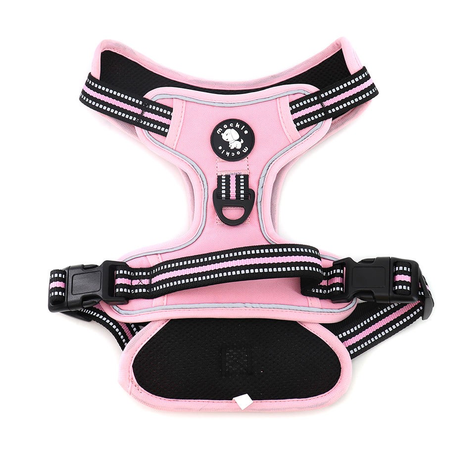 non pull dog harness pink easy dog harness
