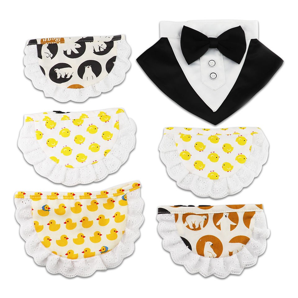 Luxury pet bandana A variety of bandana